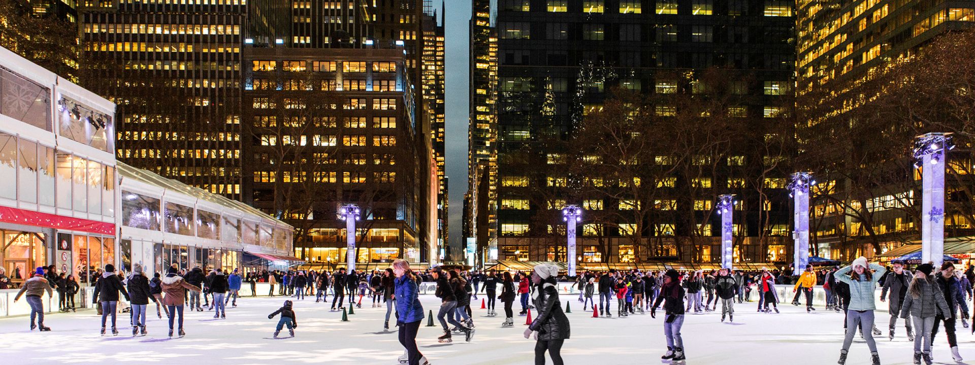 Bryant Park Ice skating rink